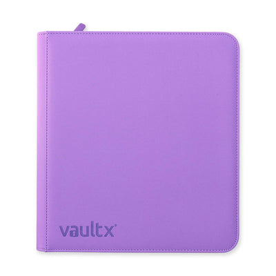 Vault X Zip Binder Exo-Tec - Just Purple 12 Pocket