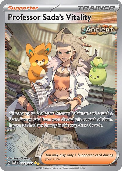 Professor Sada's Vitality - 256 (Scarlet and Violet: Paradox Rift) Near Mint Holofoil