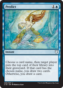 Predict (Commander 2018) Light Play