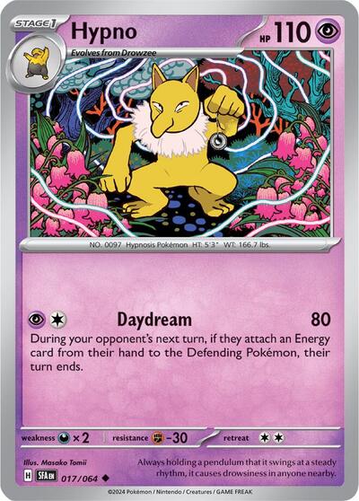 Hypno (SV: Shrouded Fable) Near Mint