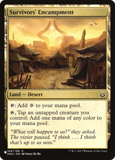 Survivors' Encampment (The List) Near Mint