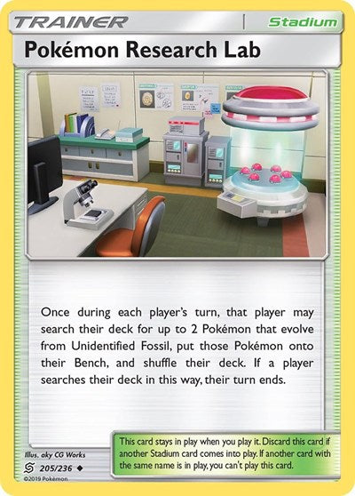 Pokemon Research Lab (SM - Unified Minds) Near Mint Reverse Holofoil
