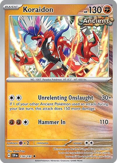 Koraidon (SV08: Surging Sparks) Near Mint