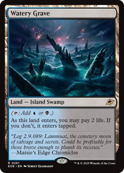 Watery Grave (Edge of Eternities) Near Mint