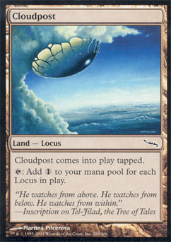Cloudpost (Mirrodin) Light Play