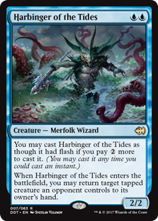 Harbinger of the Tides (Duel Decks: Merfolk vs Goblins) Near Mint