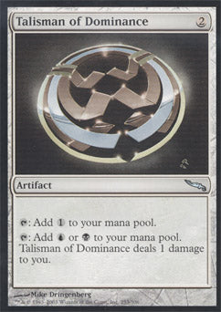 Talisman of Dominance (Mirrodin) Light Play
