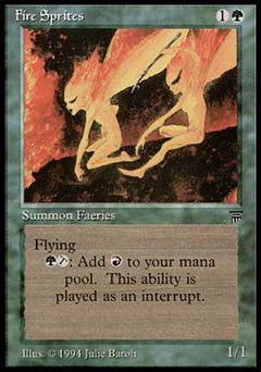 Fire Sprites (Legends) Light Play