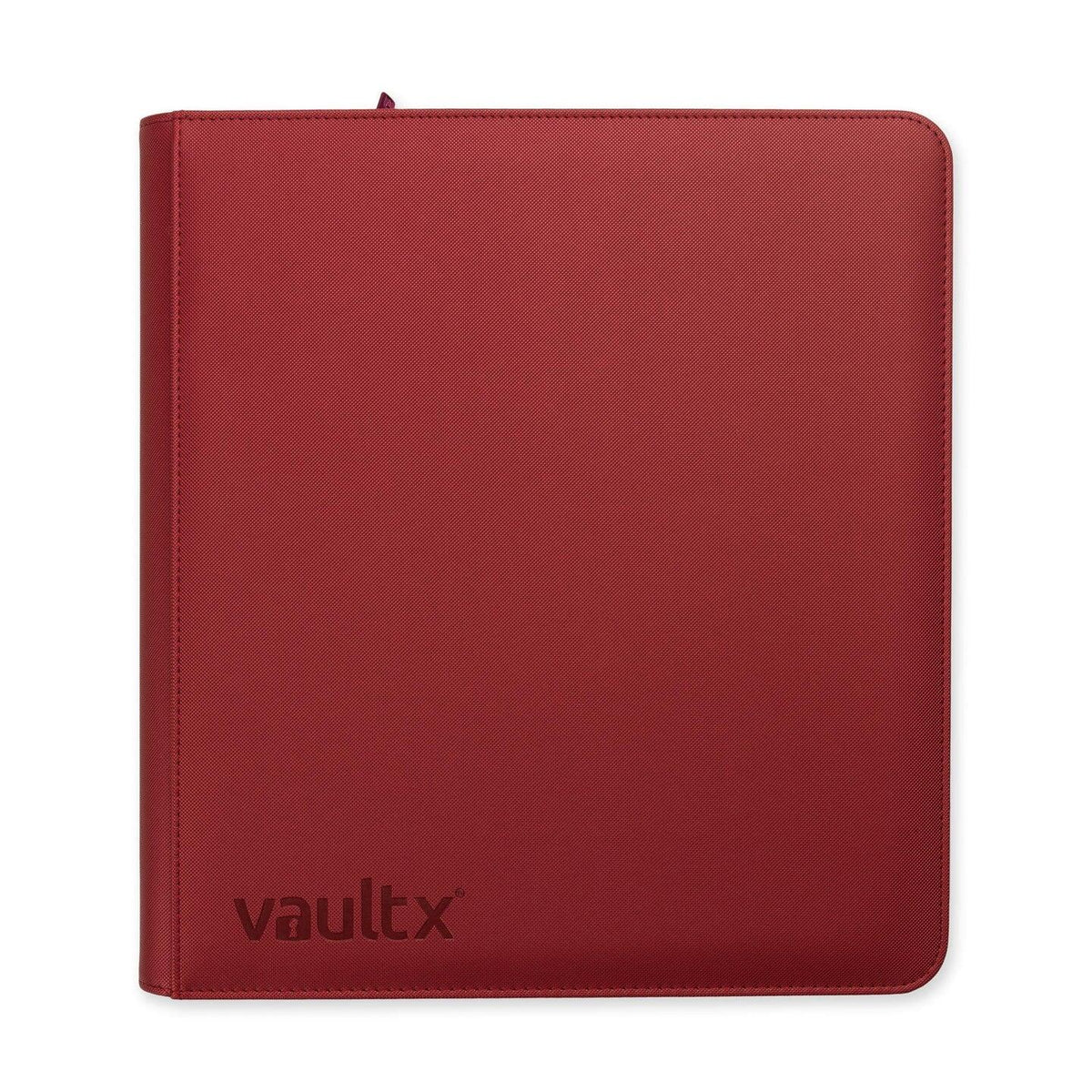 Vault X Zip Binder Exo-Tec - Metallic Red 12 Pocket