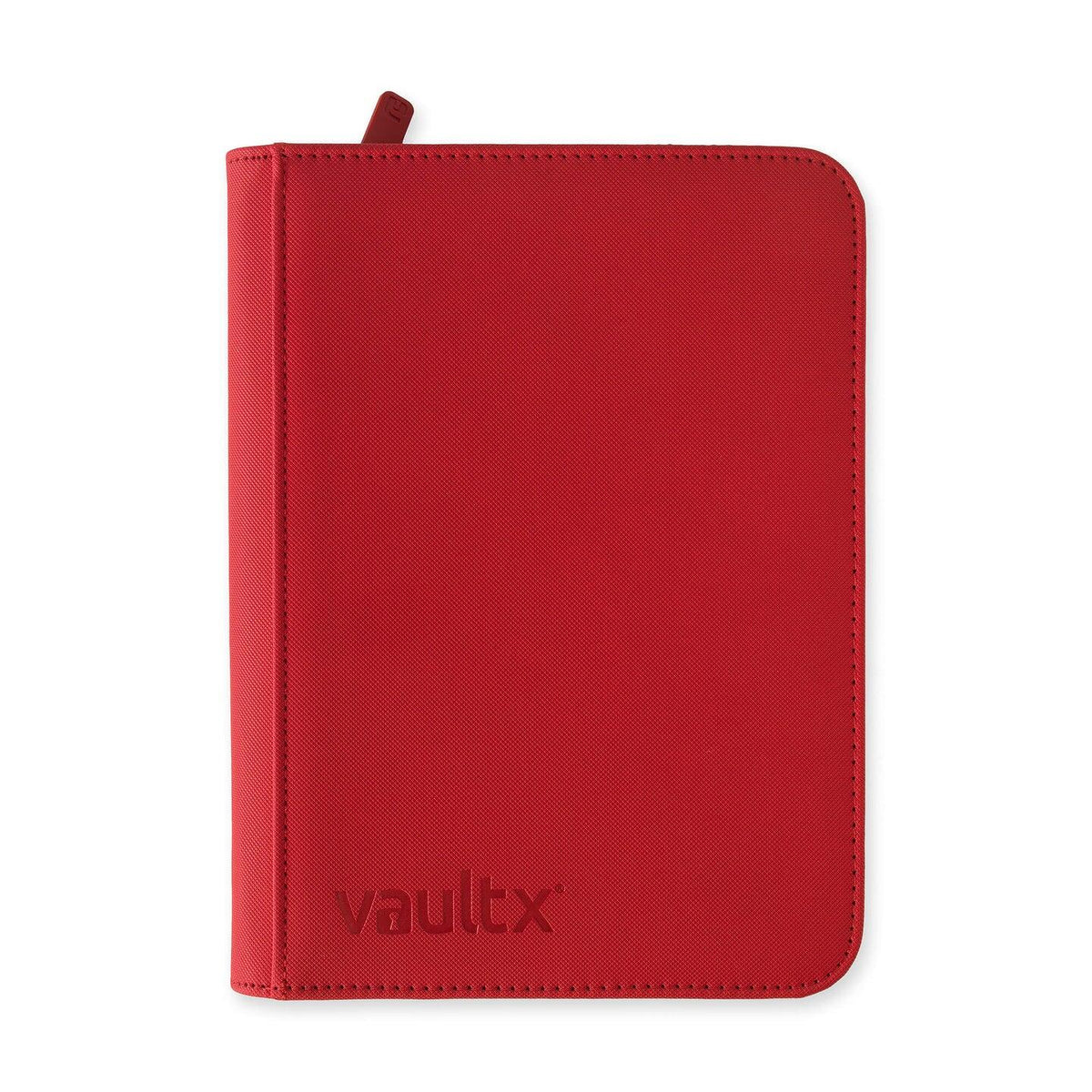 Vault X Zip Binder Exo-Tec - Red 4 Pocket