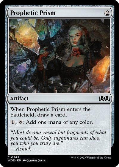 Prophetic Prism (Wilds of Eldraine) Near Mint Foil