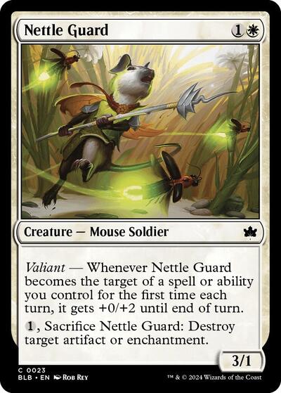 Nettle Guard (Bloomburrow) Near Mint Foil