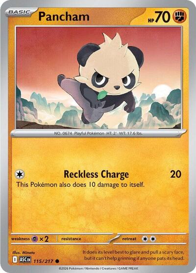 Pancham (ME: Ascended Heroes) Near Mint
