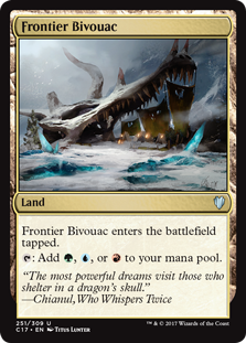 Frontier Bivouac (Commander 2017) Light Play