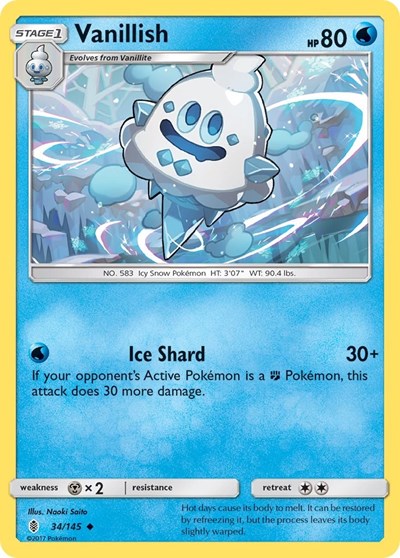 Vanillish (SM - Guardians Rising) Near Mint