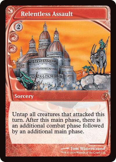 Relentless Assault (Future Sight) (Mystery Booster 2) Near Mint