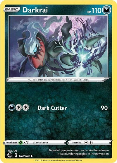 Darkrai (SWSH08: Fusion Strike) Near Mint