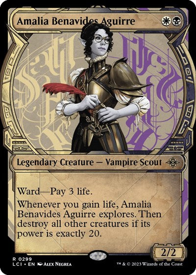 Amalia Benavides Aguirre (Showcase) (The Lost Caverns of Ixalan) Near Mint Foil