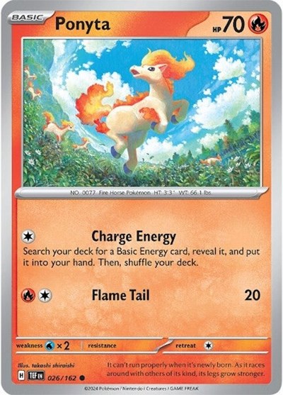 Ponyta (SV05: Temporal Forces) Near Mint
