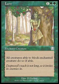 Lure (Mercadian Masques) Light Play