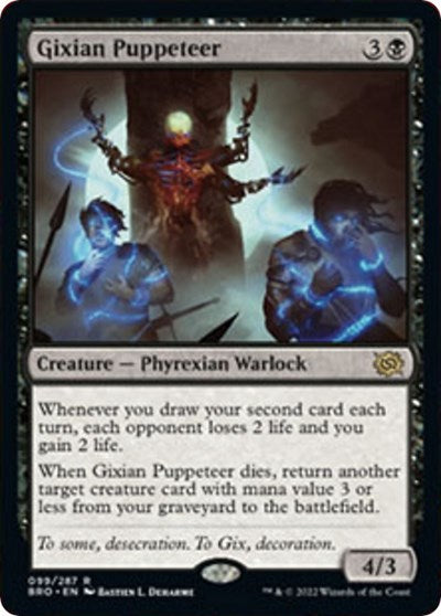Gixian Puppeteer (The Brothers' War) Light Play Foil