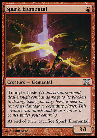 Spark Elemental (10th Edition) Light Play