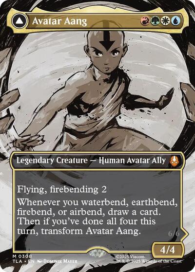 Avatar Aang (Borderless) (Avatar: The Last Airbender) Near Mint