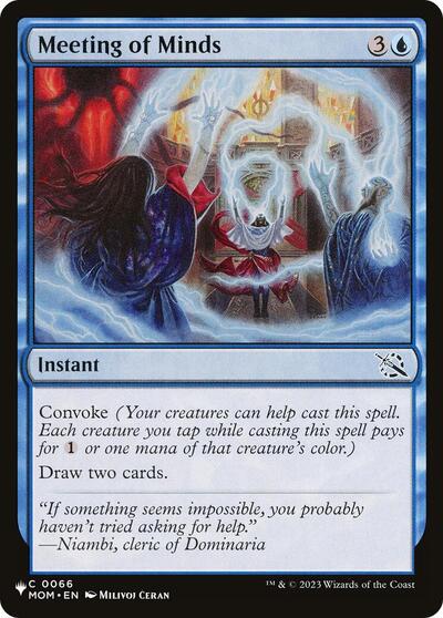 Meeting of Minds (The List) Near Mint