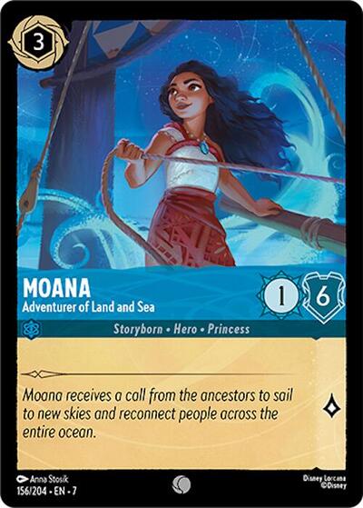 Moana - Adventurer of Land and Sea (Archazia's Island) Near Mint