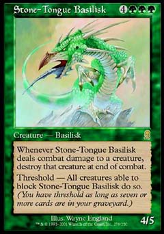 Stone-Tongue Basilisk (Odyssey) Light Play