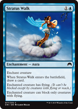 Stratus Walk (Magic Origins) Light Play Foil