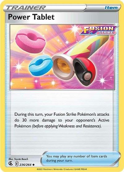 Power Tablet (SWSH08: Fusion Strike) Near Mint
