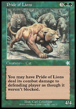 Pride of Lions (Starter 1999) Light Play