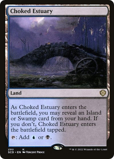 Choked Estuary (Commander 2022 Starter Decks) Light Play