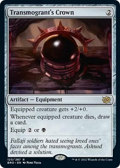 Transmogrant's Crown (The Brothers' War) Near Mint Foil