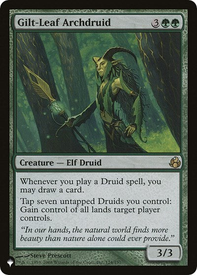 Gilt-Leaf Archdruid (The List) Light Play