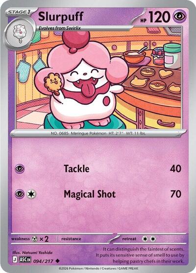 Slurpuff - 094 (ME: Ascended Heroes) Near Mint