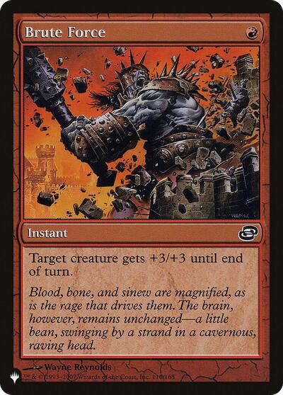 Brute Force (The List) Near Mint
