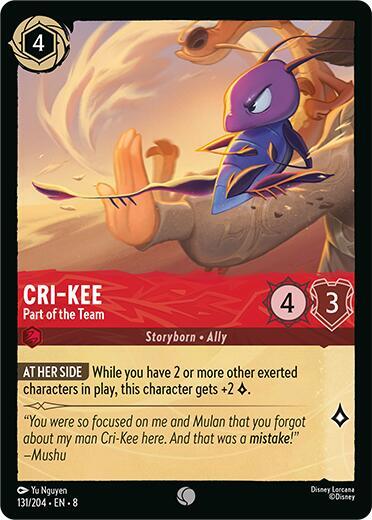 Cri-Kee - Part of the Team (Reign of Jafar) Near Mint