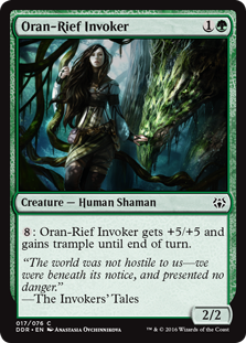 Oran-Rief Invoker (Duel Decks: Nissa vs Ob Nixilis) Light Play