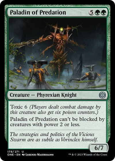 Paladin of Predation (Phyrexia: All Will Be One) Near Mint Foil