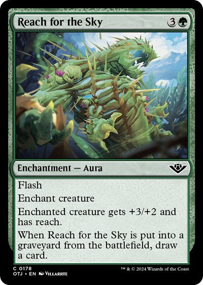 Reach for the Sky (Outlaws of Thunder Junction) Light Play Foil