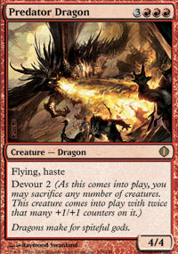 Predator Dragon (Shards of Alara) Light Play
