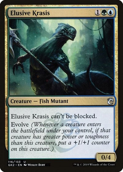 Elusive Krasis (Ravnica Allegiance: Guild Kits) Light Play