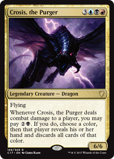 Crosis, the Purger (Commander 2017) Light Play