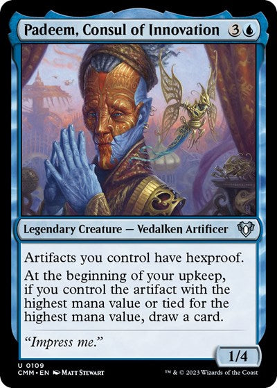 Padeem, Consul of Innovation (Commander Masters) Light Play
