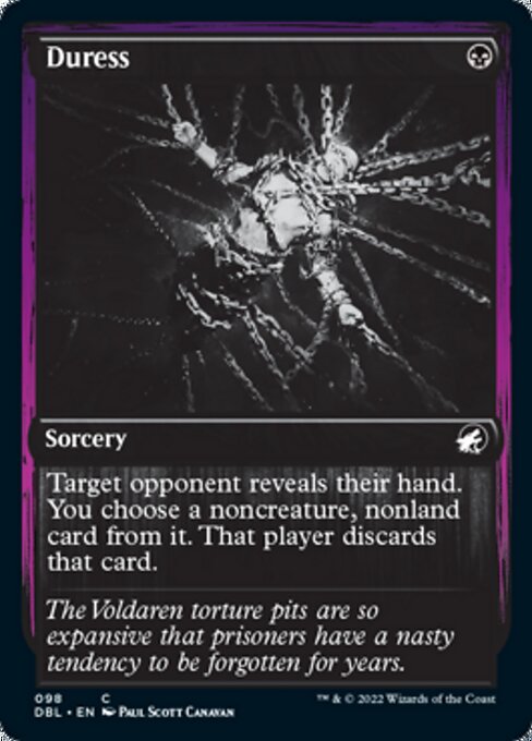 Duress (Innistrad: Double Feature) Light Play