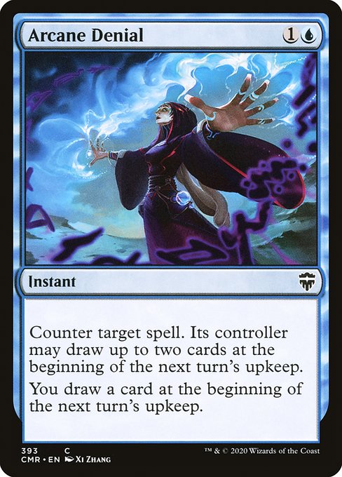 Arcane Denial (Commander Legends) Light Play