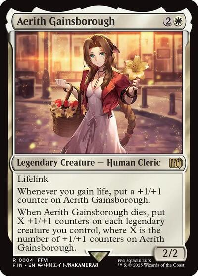 Aerith Gainsborough (Universes Beyond: FINAL FANTASY) Near Mint