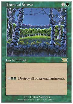 Tranquil Grove (Classic 6th Edition) Light Play